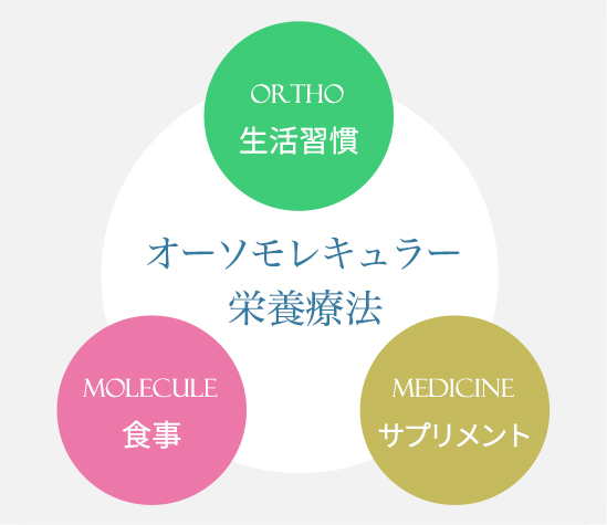 栄養療法（オーソモレキュラー栄養療法）の考え