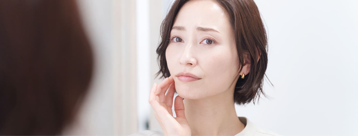 お肌が乾燥する主な原因