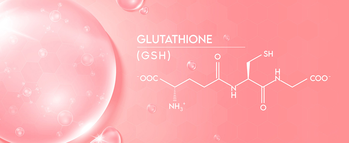抗酸化作用のあるグルタチオン