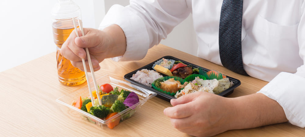 食事の構成は定食スタイルを意識する